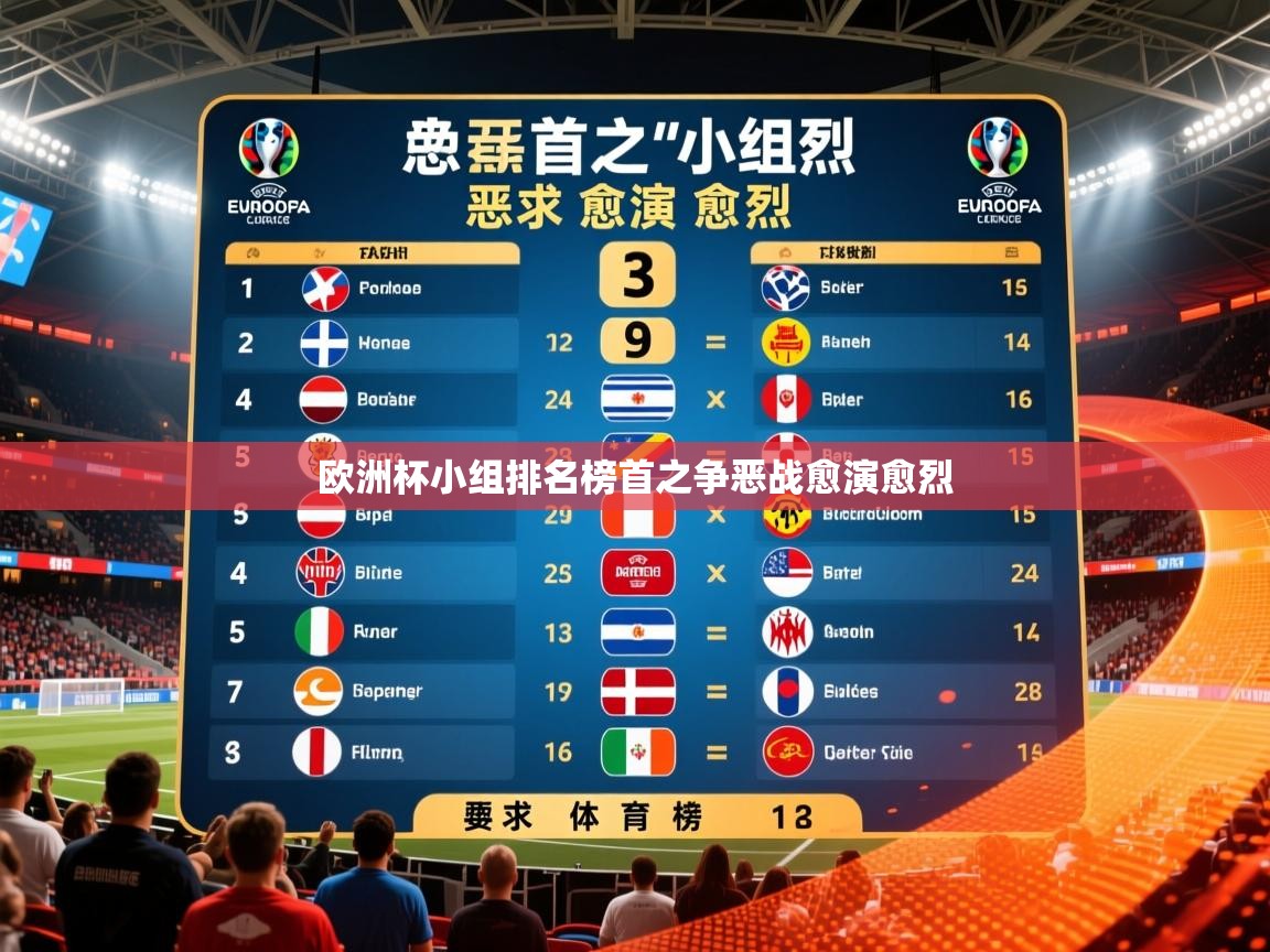 2026 极直播投屏欧洲杯小组排名榜首之争恶战愈演愈烈  第1张